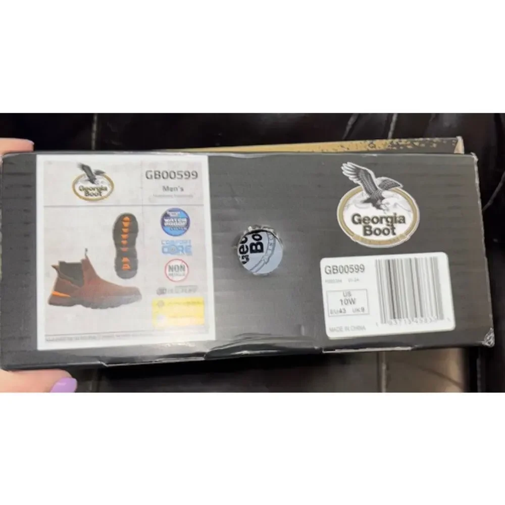 Georgia Boot Men's TBD-Tough Beyond Dispute Chelsea Work Boot, Size 10W